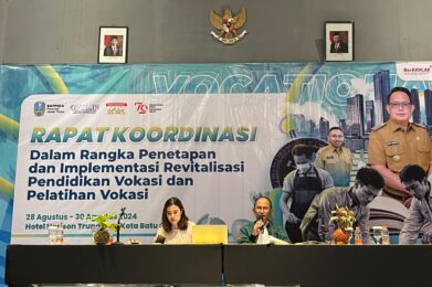 Rapat Koordinasi Penetapan dan Implementasi Revitalisasi Pendidikan Vokasi dan Pelatihan Vokasi